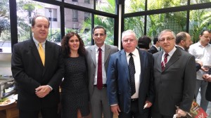 Abear 28.11.13 Eduardo Sanovicz, jornalista premiada, Ricardo, Jenkins e Alonso